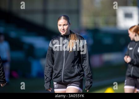 Bridgwater United Women v Bristol Rovers Women au stade Huish Park, Yeovil photo de Martin Edwards/Alamy Live News 07880 707878 Banque D'Images