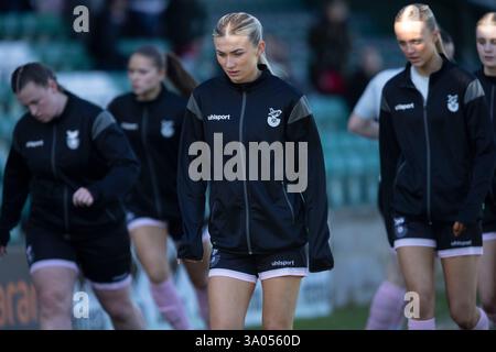 Bridgwater United Women v Bristol Rovers Women au stade Huish Park, Yeovil photo de Martin Edwards/Alamy Live News 07880 707878 Banque D'Images