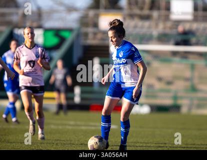 Bridgwater United Women v Bristol Rovers Women au stade Huish Park, Yeovil photo de Martin Edwards/Alamy Live News 07880 707878 Banque D'Images