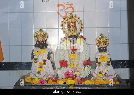 Idole de Seigneur Vitthal Malvan Maharashtra Inde Asie Oct 2011 Banque D'Images