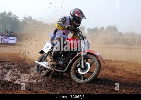 Course de piste de terre de coupe de golf, Jodhpur, Rajasthan, Inde, Asie Banque D'Images