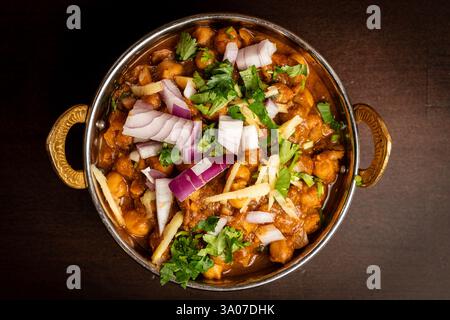Chana Masala Banque D'Images