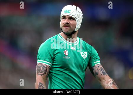 Dossier photo datée du 23/09/23 de Mack Hansen, qui a engagé son avenir en Irlande et au Connacht en signant un nouveau contrat de deux ans. Date d'émission : lundi 3 mars 2025. Banque D'Images
