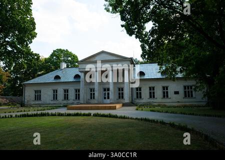 Dębinki, Gmina Zabrodzie, dans le comté de Wyszków, dans la voïvodie de Masovie, dans le centre-est de la Pologne Banque D'Images