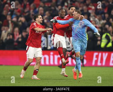 Nottingham, Royaume-Uni. 03 mars 2025. Au Nottingham Forest v Ipswich Town, Emirates FA Cup 5th Round match, au City Ground, Nottingham, Notts., Royaume-Uni le 3 mars 2025. Crédit : Paul Marriott/Alamy Live News Banque D'Images