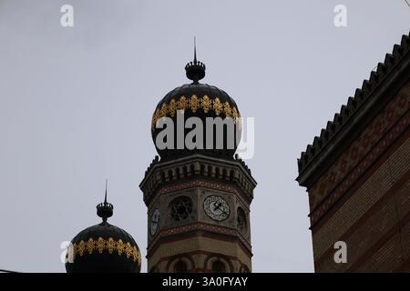 Synagogue de la rue Dohány Banque D'Images