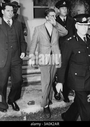 MRS Barrows - assassiné à Wollongong - crime australien. 19 juin 1951. Banque D'Images