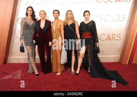 DaphnÃ Lora, Jagna Dobesz und Gäste BEI der Oscar Verleihung 2025 / 97e cérémonie annuelle des Oscars im Dolby Theatre. Los Angeles, 02.03.2025 *** DaphnÃ Lora, Jagna Dobesz et invités à la 2025 97e cérémonie annuelle des oscars au Dolby Theatre Los Angeles, 02 03 2025 Foto:XJ.xBlocx/xFuturexImagex oscars 5676 Banque D'Images