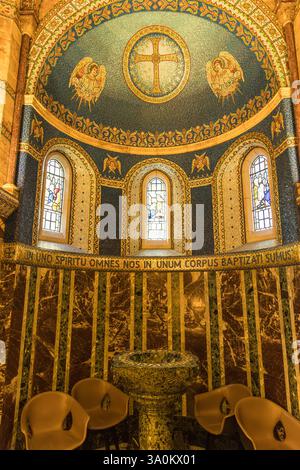 Chapelle Fitzrovia, à l'intérieur. Banque D'Images