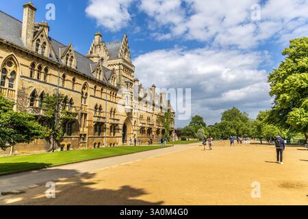 Oxford , Royaume-Uni - 5 juin 2024 : vue de la Christ Church Oxford University, Meadow Building, United Kingtom. Banque D'Images