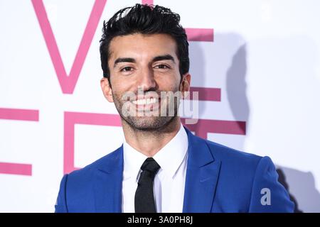 (DOSSIER) le juge signale qu'il peut rejeter le NY Times de 400 millions de dollars Baldoni-vives affaire de diffamation. WESTWOOD, LOS ANGELES, CALIFORNIE, États-Unis - MARS 07 : L'acteur et réalisateur américain Justin Baldoni arrive à la première à Los Angeles de 'Five Feet Apart' de Lionsgate qui s'est tenue au Fox Bruin Theatre le 7 mars 2019 à Westwood, Los Angeles, Californie, États-Unis. (Photo de Xavier Collin/image Press Agency) Banque D'Images