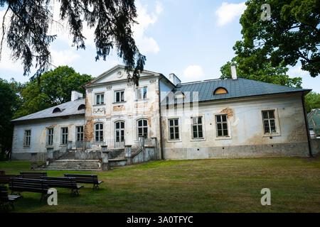 Dębinki, Gmina Zabrodzie, dans le comté de Wyszków, dans la voïvodie de Masovie, dans le centre-est de la Pologne Banque D'Images