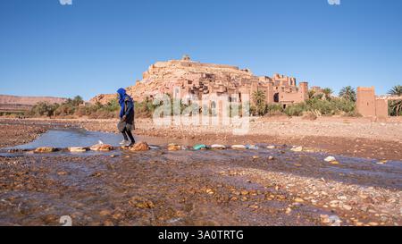 Ait Ben Haddou Kasba Banque D'Images