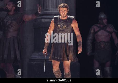GLADIATOR II 2024 film Paramount Pictures avec Paul Mescal dans le rôle de Lucius Verus Aurelius Banque D'Images