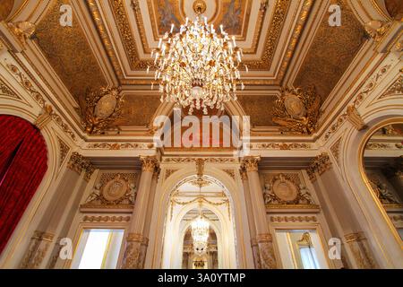 Palais de l'Élysée alias Hôtel d'Evreux, résidence officielle du Président de la République française à Paris Banque D'Images