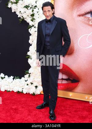 (FILE) Adrien Brody remporte l'Oscar du meilleur acteur dans un rôle principal pour 'The Brutalist' lors de la 97e cérémonie annuelle des Oscars le dimanche 2 mars 2025. HOLLYWOOD, LOS ANGELES, CALIFORNIE, États-Unis - 13 SEPTEMBRE : L'acteur américain Adrien Brody arrive à la première à Los Angeles de 'Blonde' de Netflix qui a eu lieu au TCL Chinese Theatre IMAX le 13 septembre 2022 à Hollywood, Los Angeles, Californie, États-Unis. (Photo de Xavier Collin/image Press Agency) Banque D'Images
