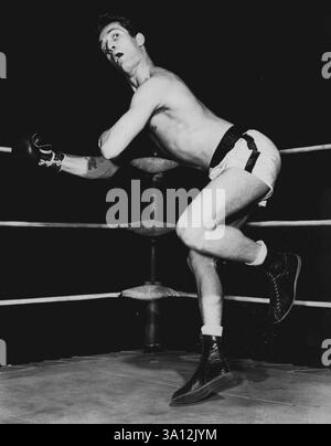 Sport - Boxe. 04 novembre 1952. (Photo de G. K. Austin). Banque D'Images