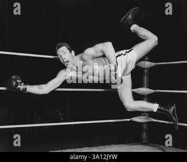 Sport - Boxe. 04 novembre 1952. (Photo de G. K. Austin). Banque D'Images