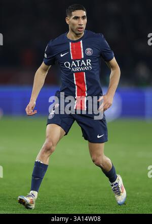 Paris, France. 5 mars 2025. Lors du match de l'UEFA Champions League Paris Saint Germain vs Liverpool au Parc des Princes, Paris. Le crédit photo devrait se lire : Paul Terry/Sportimage crédit : Sportimage Ltd/Alamy Live News Banque D'Images