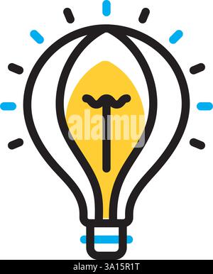 Icône pour idée, conclusion, entreprenant Illustration de Vecteur