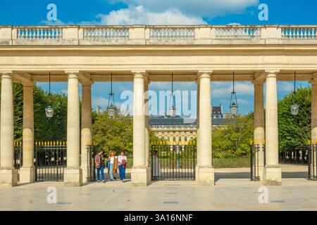France, Paris, Palais-Royal Banque D'Images