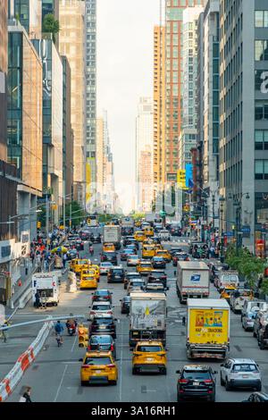États-Unis, État de New York, New York City, Manhattan, Midtown, Hudson Yards, 11e Avenue Banque D'Images