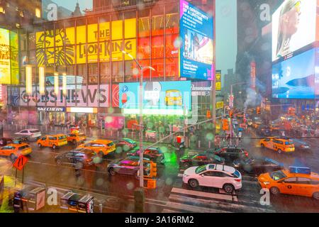 États-Unis, État de New York, New York City, Manhattan, Midtown, Times Square Banque D'Images