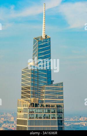 États-Unis, État de New York, New York City, Manhattan, vue générale de l'observatoire de l'Empire State Building, SUMMIT One Vanderbilt Banque D'Images