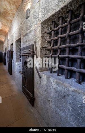 Dans les couloirs de la prison du Palais des Doges Banque D'Images