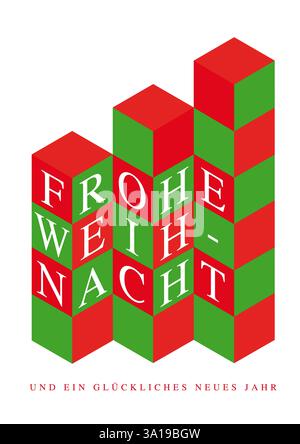 Joyeux Noël Décoration Banque D'Images