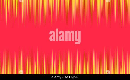 Fond d'action de super-héros rétro avec l'énergie comique. Explosion pop art audacieuse avec lignes de vitesse dynamiques et effets radiaux éclatants. Illustration de Vecteur