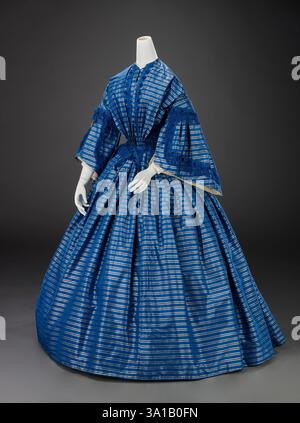 Robe de jour, vers 1850. Banque D'Images