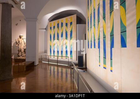 La salle Matisse dans les musées du Vatican, Cité du Vatican, Rome, Italie. Banque D'Images