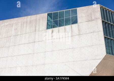 Porto, Portugal - 10.10.2024 : Casa de Musica, Maison de la musique, Porto, Portugal Banque D'Images