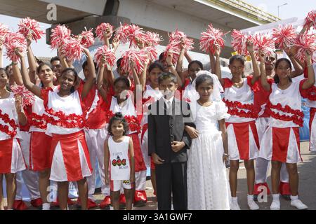 Carnival, Panaji, Goa, Inde, Asie Banque D'Images