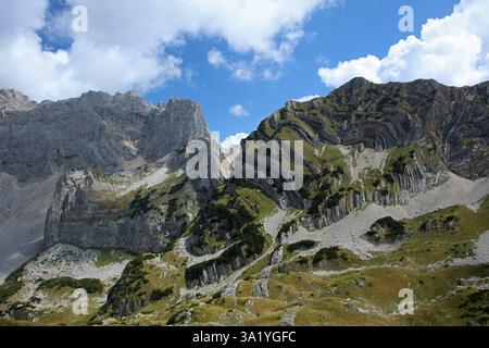 Paysage des montagnes Durmitor avec Bobotov Kuk - le point culminant du Monténégro Banque D'Images