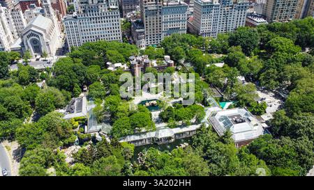 Zoo de Central Park, Central Park, Manhattan, New York City, NY Banque D'Images