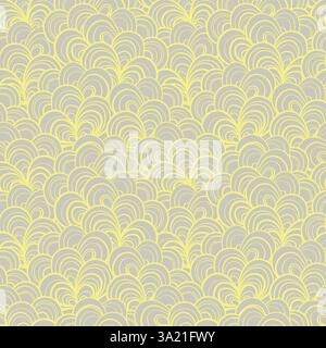 Motif fleuri sans couture basé sur des ornements traditionnels d'art populaire. Fleurs colorées sur fond de couleur. Style scandinave. Suède style nordique. Vecteur Illustration de Vecteur