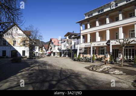 Hotel Mohren, Marktplatz, Oberstdorf, Oberallgaeu, Allgaeu, Souabe, Bavière, Allemagne, Europe Banque D'Images
