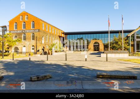 Musée américain de la guerre de Sécession à Richmond, Virginie, États-Unis Banque D'Images