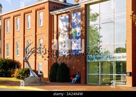 Biggs Museum of American Art au First State Heritage Park à Dover, Kent County, Delaware, États-Unis Banque D'Images