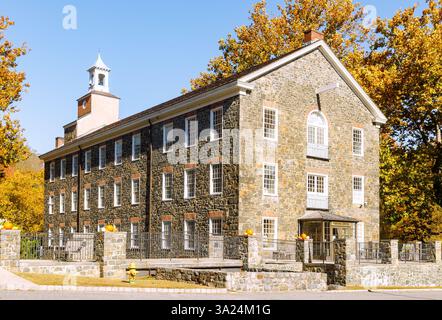 Musée et bibliothèque Hagley, Visitor Center, sur Brandywine Creek à Wilmington, comté de New Castle Delaware, États-Unis Banque D'Images