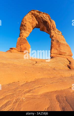 Delicate Arch, Arches National Park, Moab, Utah, USA Banque D'Images