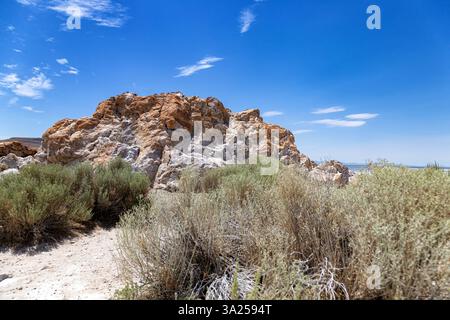 Antelope Island State Park, Utah Banque D'Images