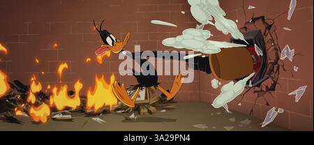 Le jour où la Terre a explosé : un film Looney Tunes (2024) Eric Bauza dans le rôle de Daffy Duck (voix) *Filmstill - usage éditorial seulement* Voir instructions spéciales. C Banque D'Images