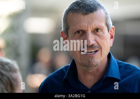 Albert Park, Australie, 13 mars 2025. Guenther Steiner lors du Grand Prix d'Australie Louis Vuitton de formule 1 2025 sur le circuit du Grand Prix de Melbourne le 13 mars 2025 à Albert Park, en Australie. Crédit : Dave Hewison/Speed Media/Alamy Live News Banque D'Images