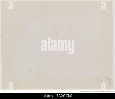 Cette photographie d'Eugène Atget met en valeur notre-Dame de Paris, capturant l'architecture emblématique de la cathédrale et le paysage urbain environnant en noir et blanc. Banque D'Images