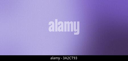 Encre douce violet orchidée violet lavande lilas grainy fond dégradé de couleur graineux lisser le motif de bruit flou texture de superposition avec espace de copie Banque D'Images