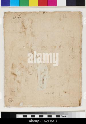 Cette peinture représente Susanna portée au jugement, une histoire biblique tirée du Livre de Daniel, illustrant la tension entre Susanna et ses accusateurs. Banque D'Images