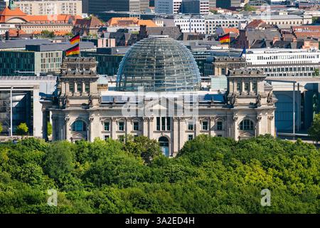 Reichstag allemand, Allemagne, Berlin Banque D'Images